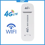 JTKE 4G LTE Wireless USB Dongle Mobile Broadband 150Mbps Modem SIM Card Wireless Router WiFi Modem Stick