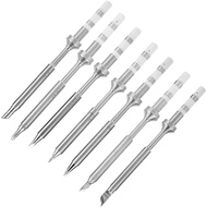7 Types Mini Soldering Iron Tip Stainless Steel Replacement for TS100 Soldering Iron, Power Tool Ele