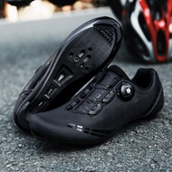 SHOT Ultralight Carbon Fiber Cycling Shoes Cleats Shoes Non-slip Road Bike Shoes Breathable Self-Locking Pro Racing Bicycle Shoes Cleat Shoes