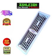 Car Aircon DOUBLE VENT Louver Grey Car aircon universal parts supplies