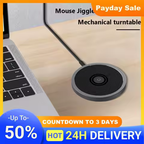 Mouse Jiggler Undetectable Mouse Mover Ultra-Silent Automatic Mouse Wiggler Shaker To Keep Computer 