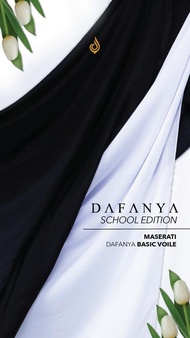Kerudung Sekolah Segiempat by Dafanya Hijab Segiempat Maserati Basic Voile Kerudung anak Sekolah SMP
