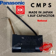 CMPS CAPACITOR PANASONIC / KDK Ceiling Fan CAPACITOR ** ORIGINAL**F-M15A0 1.8uf made in JAPAN /BM CAPACITOR