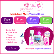 JASMINE BEAUTY SKINCARE ACNE MORE - Cream Justmin Acne More Original - Solusi Jerawat Batu / Penghil