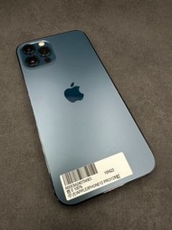 敬騰通訊_IPHONE 12 PRO 128G 藍 電池100% (5622) 無盒台中面交安全保證 ✔️無卡分期/零元取機 ✔️舊機貼換