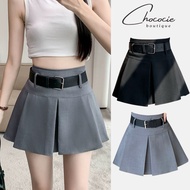 High-waisted pleated tennis skirt with wide-waisted tennis skirt in Korean style hot trend