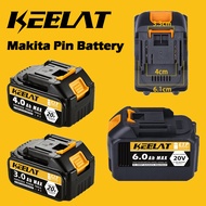 KEELAT 20V Makita Pin Lithium Li-Ion Battery Rechargeable For Impact Wrench Hammer Drill Chainsaw Water Jet Power Tool