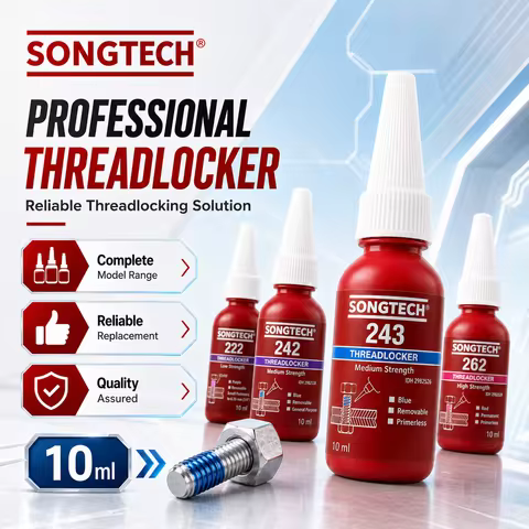 10ml SongTech Loctite 243 242 222 262 263 270 271 272 277 290 Threadlocker Thread Locking Agent Scre