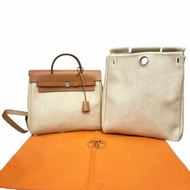 HERMES 中古 Herbag 背包 框C刻