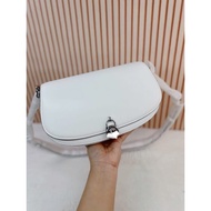 [Us] Mila Mk Medium handbag size 25cm, plain white
