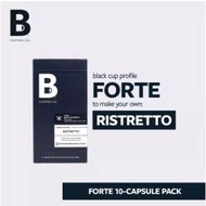 B COFFEE CAPSULE FORTE RISTRETTO COMPATIBLE NESPRESSO COFFEE CAPSULE