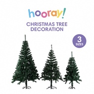 HOORAY! XMAS CHRISTMAS TREE ARTIFICIAL GREEN STABLE TRIPOD CHRISTMAS DECO (4FT/6FT/7FT) CX200-CX202