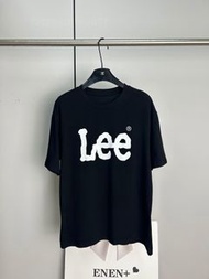 Lee 字母印花T恤 SML碼