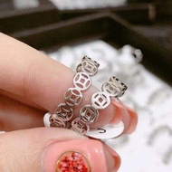 Nhẫn Kim Đồng Tiền Titan Không Đen Nk02 Nữ Đẹp Nhẫn Bạc