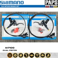 SHIMANO SLX M7100 DUAL PISTON MTB BRAKE SET (L&R) G03S