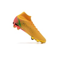 DGRP Nike6789 Mercurial Superfly 8 Elite FG Men indoor soccer shoes yellow UIX0
