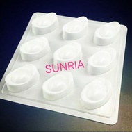 9 Ingot Plastic Jelly Mould - YUAN BAO