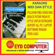 Karaoke MIDI SONG AND STYLE YAMAHA CASIO CORG ROLAND KAROKE SOFTWARE APPLICATION FOR PC