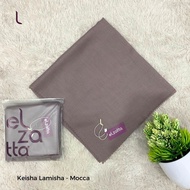 Elzatta Kerudung Segi Empat Polos Keisha Lamisha