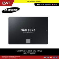 SAMSUNG SSD 870 EVO 500GB MZ-77E500BW
