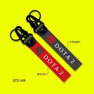 GANTUNGAN PREMIUM KEYCHAIN GAME LOGO DOTA 2 KEYCHAIN GAMERS COOL MOTORCYCLE ELECTRIC CAR LAPTOP BAG 