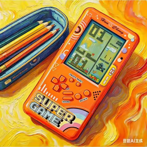 Classic Brick Game Electronic Handheld Player Children Pleasure Game Console Kids Handheld Machine