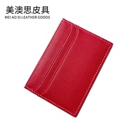 Pemegang Kad Ringan Kompak Mudah Fesyen Dompet ID Tulen Penyusun Kad Bank Berbilang slot Pemegang Ka