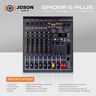 Joson Spider 6ch Plus  Professional Mixer（6Channel）