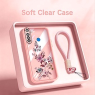 YBD Phone Case For Realme 5 5i 5S C3 C3i 6i Realme Narzo 10 10A 20A Fresh Vine Bouquet Soft Shell We