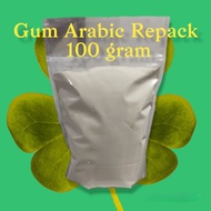 (bisa cod) Hot Produk Promo Arabic Gum Powder 100 gram Repack / Gom Arab / Gum Arab / Gum Arabic Aca