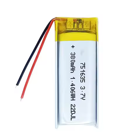 3.7V 380Mah 751535 751635 Li-Polymer Li Battery For DVD MP3 SMART WATCH CAMERA LAPTOP TABLET MP4 MOB