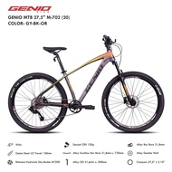 SEPEDA GUNUNG MTB 27.5 INCH GENIO M702 REM HYDRAULIC / GENIO M703 10 SPEED FRAME ALLOY