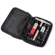 【P.C.H】-Tightening Multifunctional Torque Driver Tool Kit with T-Way Wrench Bits Socket Adapters Loc