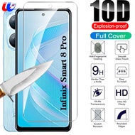 For Infinix Smart 8 Pro Tempered Glass Film Infinix Smart 8 Smart 8 Pro 8 8 Pro 4G 6.6 inch 2024 Anti-Scratch Screen Protector Film Cover