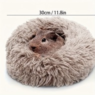 Plush Guinea Pig Bed Soft Hamster Bed House Winter Warm Squirrel Hedgehog Rabbit Chinchilla Bed Hous