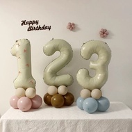Birthday Number Balloon Arrangement Balloon Arrangement Set Number Balloon Birthday Number Balloon F