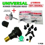 YAMAHA RIM VALVE TUBELESS HEAD/TUBELESS HEAD RUBBER/ Y125ZR/ LC135 / Y15ZR TUBE VALVE TOOL