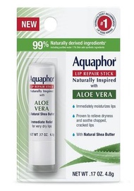Aquaphor - Aquaphor 強效修護潤唇膏 蘆薈乳木果油