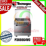 Diskon Tecnogas Kompor Free Standing 4 Tungku P3X66G4Vc