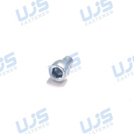 Bolt L M6x10 Bolt 10 Key L5 White Galvanized 6x10 6mm M6