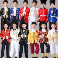 Children European Court Prince Costume Dutch Drama Dance Costume French British Dress Russian Costum