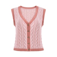 Patina - Reily Top & Vest & Cardigan (Pre-order สี White / Blush 30 วัน นอกนั้นพร้อมส่ง!)