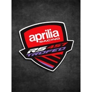 Aprilia Sticker, RS457 Motorcycle Fuel Tank Reflective Decorative Sticker