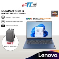 Lenovo IdeaPad Slim 3 Laptop 15AMN8 -82XQ00XPMJ/82XQ00XQMJ Ryzen5-7520U/16GB DDR5/512GB SSD/15.6"FHD