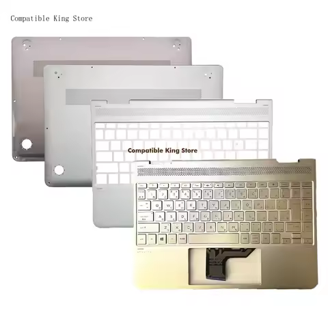 New Laptop Japan Keyboard For HP Spectre X360 13-AC 13-W 13-W021TU TPN-Q178 Palmrest Upper Housing C