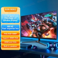 Monitor PC monitor 24 Inch With Speaker 75HZ 100HZ 1080P IPS  1080X1920 LED Computer Monitor 24 Gami