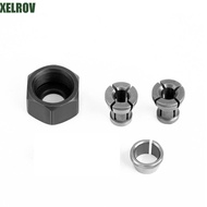 XELROV Collet Chuck Conversion Head M17 Collet Chuck Adapter Woodworking Tool Trimming|Electric Rout