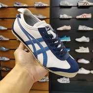 Asics Onitsuka Tiger(authority) 66 first layer fashion leather shoes for men and women