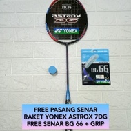 Raket Badminton YONEX ASTROX 7DG 7 DG +senar YONEX bg66 original
