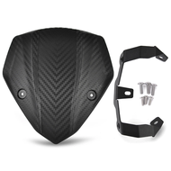 Allotmark กระจกบังลมหน้ารถมอเตอร์ไซค์หน้าจอที่เบนทางลมการไหลของลมสำหรับ KTM Duke 790 Duke 890 Duke 7